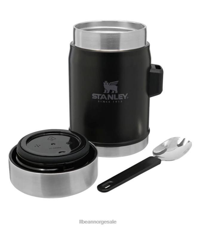unisex stanley alt-i-ett matkrukke og spork 24VDH4109 L.L.Bean campingkjøkken Matt svart