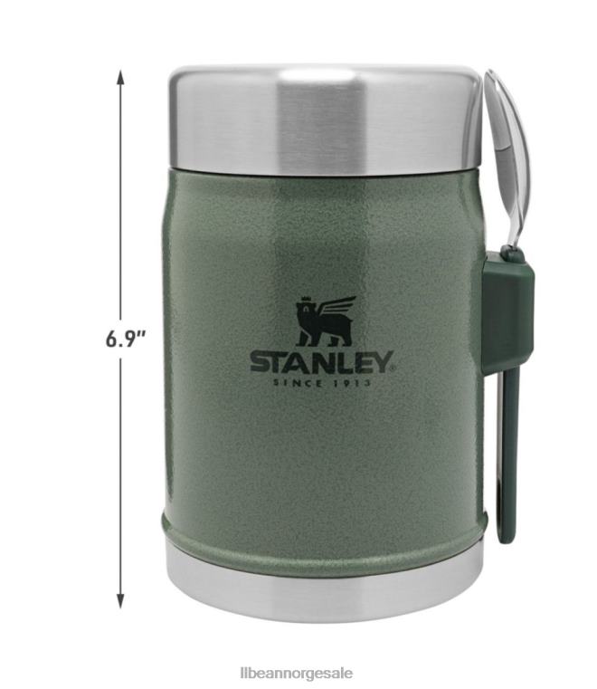 unisex stanley alt-i-ett matkrukke og spork 24VDH4109 L.L.Bean campingkjøkken Matt svart