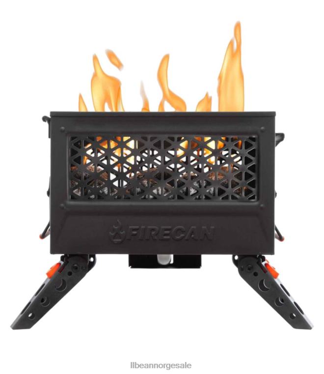unisex ignik firecan bærbar brannkasse 24VDH1633 L.L.Bean campingkjøkken svart