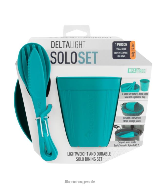unisex sea ​​to summit delta lys solosett 24VDH2031 L.L.Bean campingkjøkken stillehavsblå