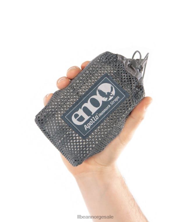 unisex eno apollo hengekøye stropper 24VDH1605 L.L.Bean campingmøbler grå/kull