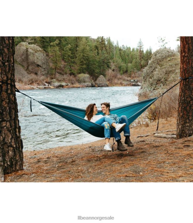 unisex eno doublenest hengekøye 24VDH3973 L.L.Bean campingmøbler oliven/oransje