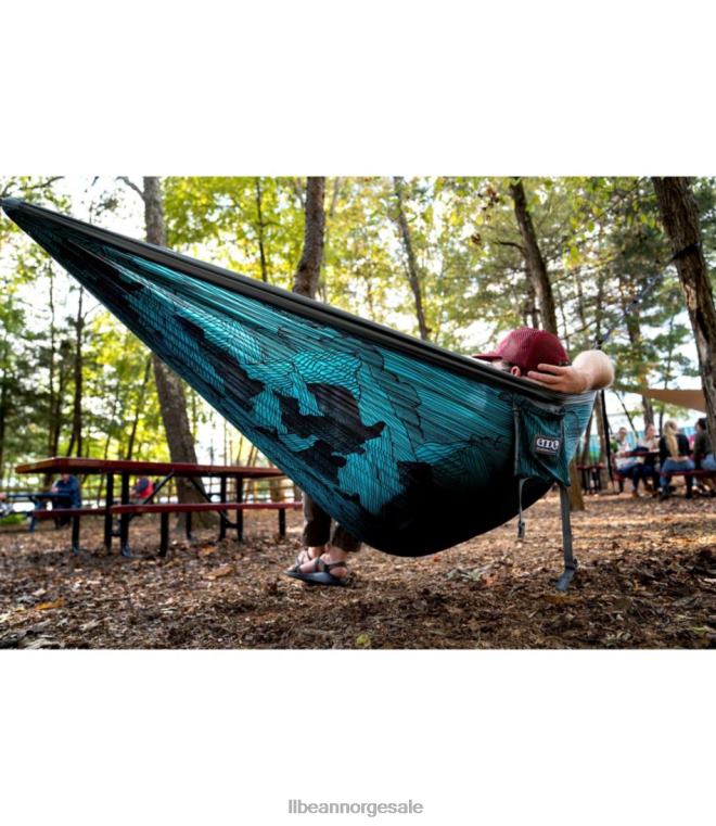 unisex eno doublenest hengekøyetrykk 24VDH4023 L.L.Bean campingmøbler fade/sjøglass