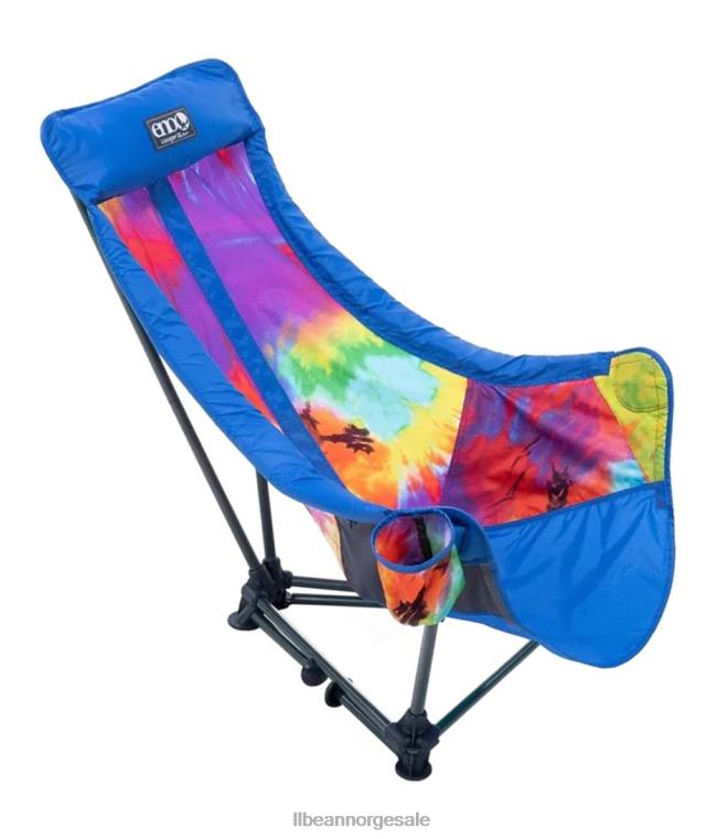 unisex eno solseng dl stol print 24VDH1649 L.L.Bean campingmøbler slipsfarge/kongelig