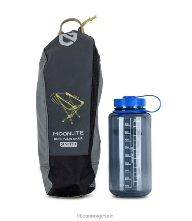 unisex nemo moonlite liggende leirstol 24VDH1618 L.L.Bean campingmøbler sorte perle