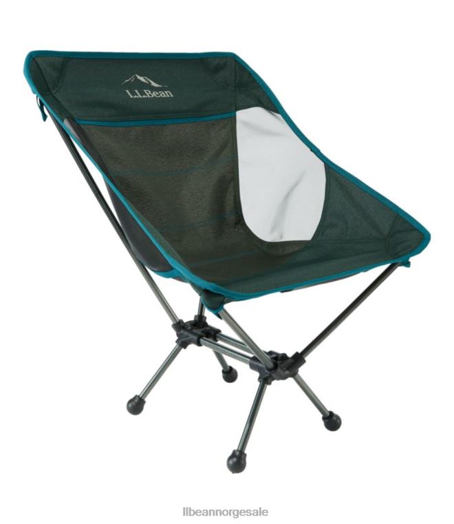 unisex packlite stol 24VDH4011 L.L.Bean campingmøbler svart gran/dypeste furu