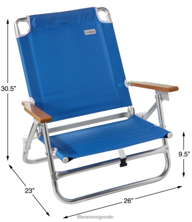 unisex ryggsekk strandstol 24VDH1325 L.L.Bean campingmøbler havblått