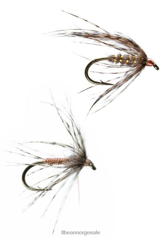unisex myk hackle nemes' 2-pakning 24VDH5371 L.L.Bean fiske påfugl