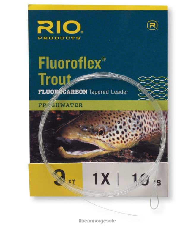 unisex rio fluoroflex 9' leder 24VDH1755 L.L.Bean fiske klar