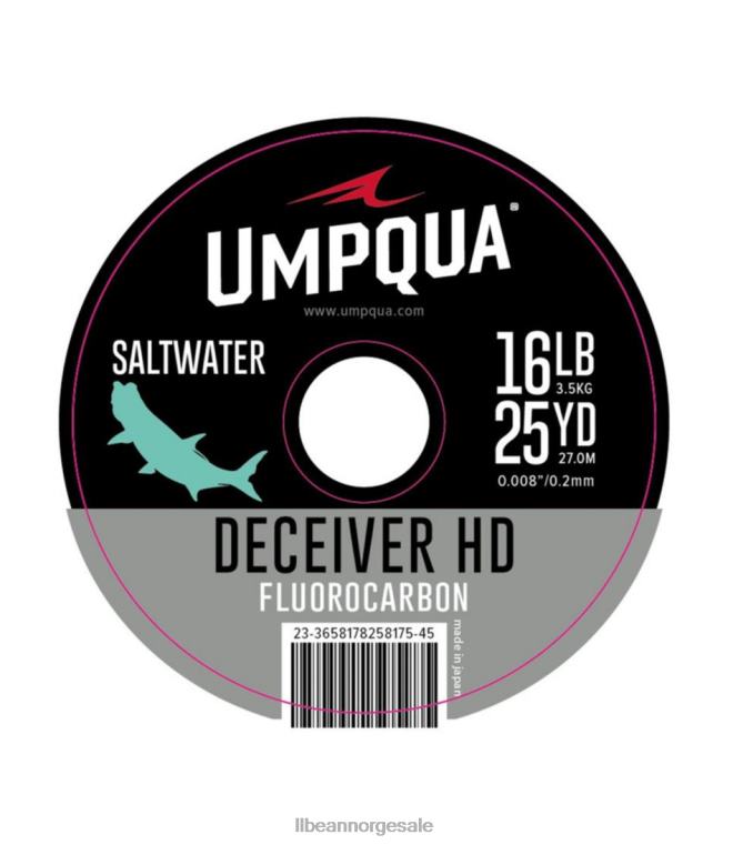 unisex umpqua deceiver hd storspill fluorkarbon tippet 24VDH1995 L.L.Bean fiske klar