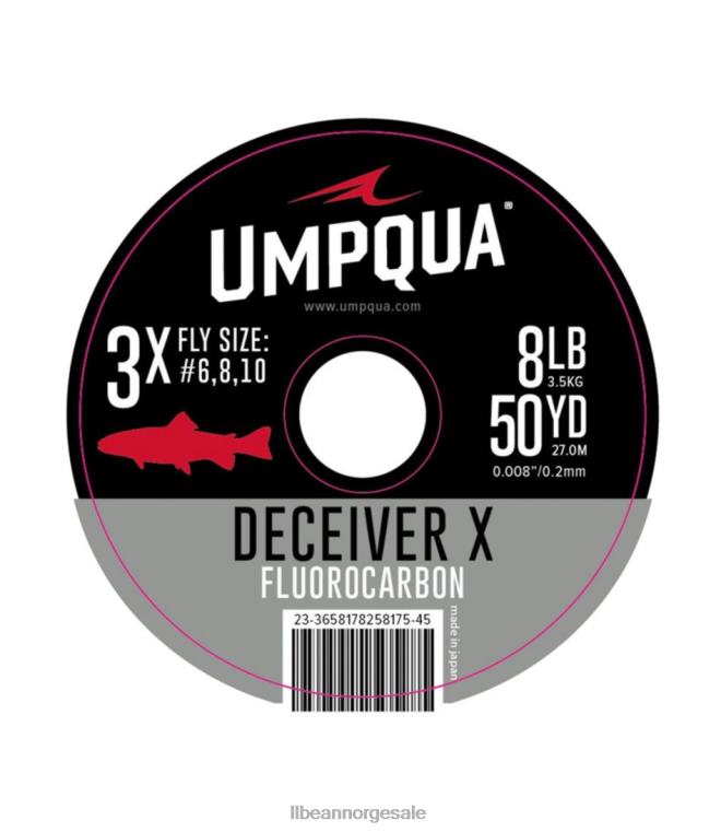 unisex umpqua deceiver x fluorkarbon tippet 24VDH2005 L.L.Bean fiske klar