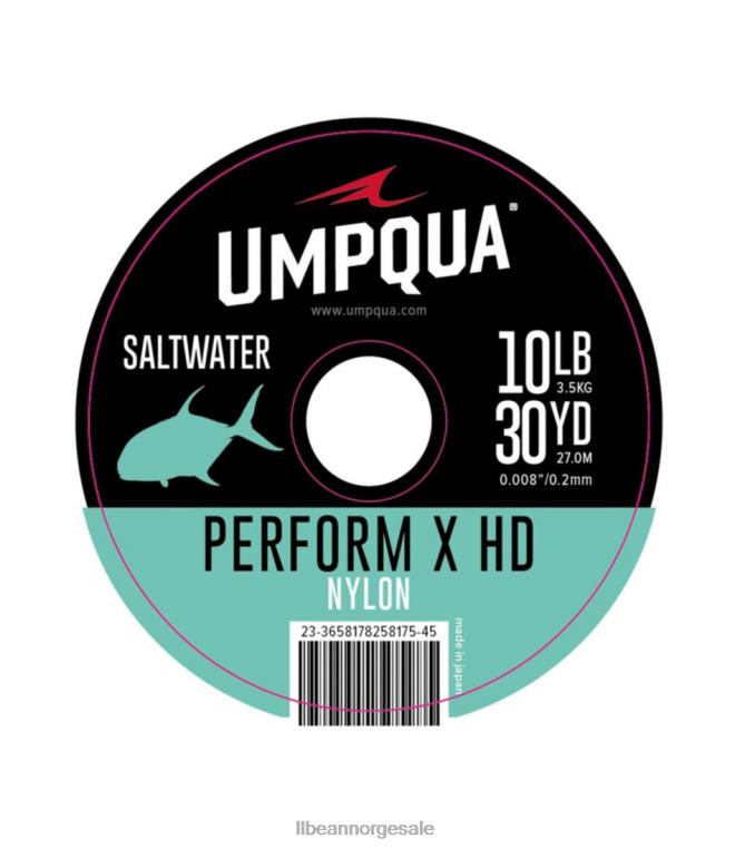 unisex umpqua perform x hd saltvann nylon tippet 24VDH2100 L.L.Bean fiske klar