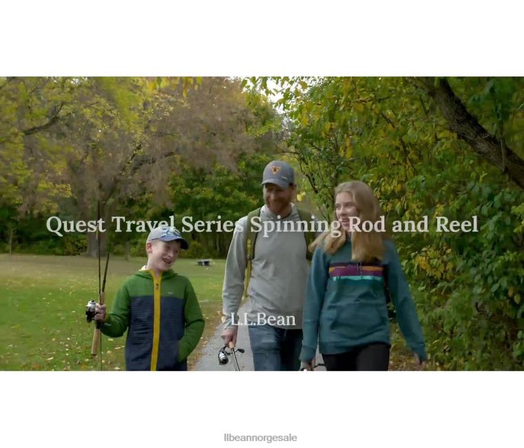 unisex quest reise spinning antrekk i flere deler 24VDH1397 L.L.Bean fiske brun