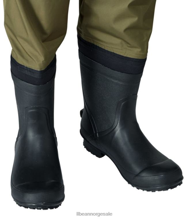 unisex angler super seam tek boot-foot vadebukser 24VDH1432 L.L.Bean fiske tare grønn