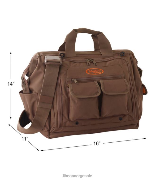 unisex boyt hundeførers utstyrsveske 24VDH2282 L.L.Bean utendørs utstyr brun