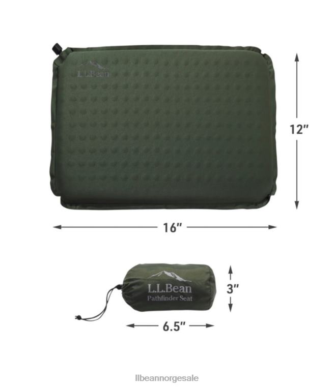 unisex pathfinder selvoppblåsende multisportsete 24VDH3997 L.L.Bean utendørs utstyr rød