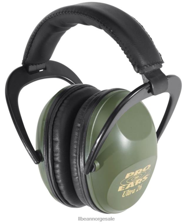 unisex pro ears ultra 26 øreklokker 24VDH1945 L.L.Bean utendørs utstyr grønn