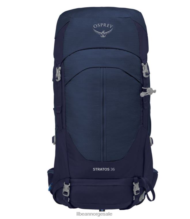 unisex Osprey Stratos 36 liters pakke 24VDH2442 L.L.Bean utendørs utstyr hval blå