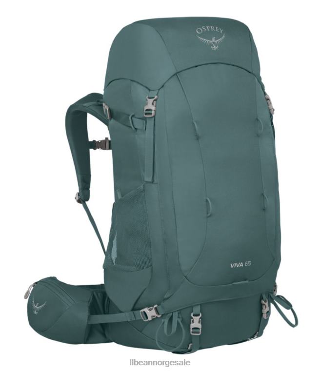 unisex Osprey viva 65 ef ekspedisjonspakke 24VDH2213 L.L.Bean utendørs utstyr saftig grønn