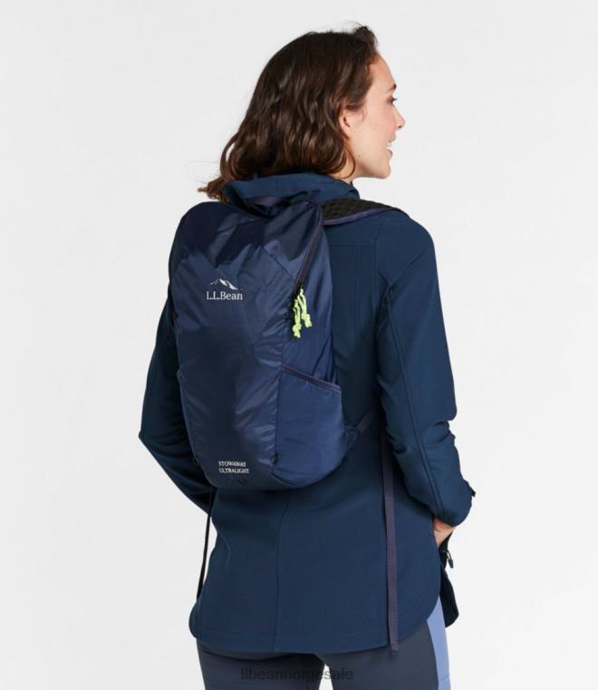 unisex blindpassasjer ultralett dagssekk 24VDH6122 L.L.Bean utendørs utstyr dyp loden