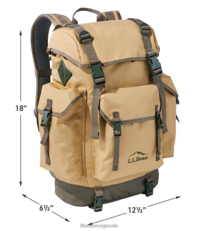 unisex kontinental ryggsekk 24VDH5234 L.L.Bean utendørs utstyr mørk grafitt