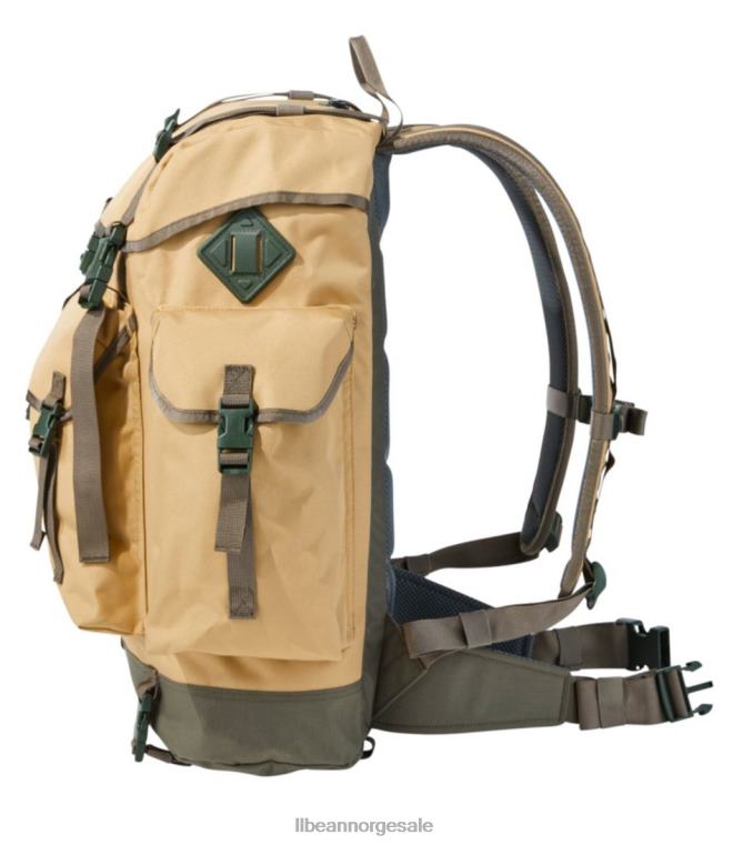 unisex kontinental ryggsekk 24VDH6128 L.L.Bean utendørs utstyr britisk kaki