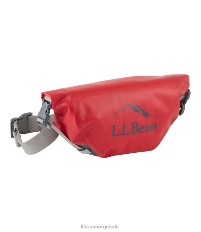 unisex adventure pro vanntett hoftepakke 24VDH3975 L.L.Bean utendørs utstyr hummer rød