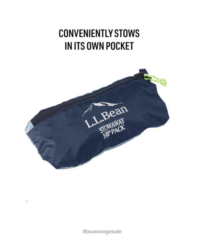 unisex blindpassasjer hoftesekk 24VDH5233 L.L.Bean utendørs utstyr varmt gull