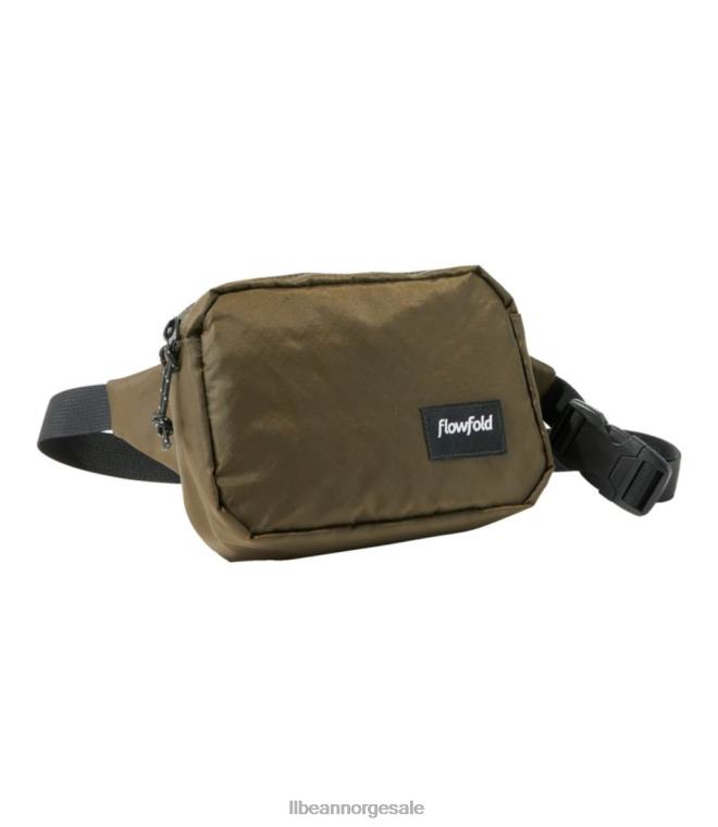 unisex flowfold explorer fanny pack 24VDH3977 L.L.Bean utendørs utstyr oliven