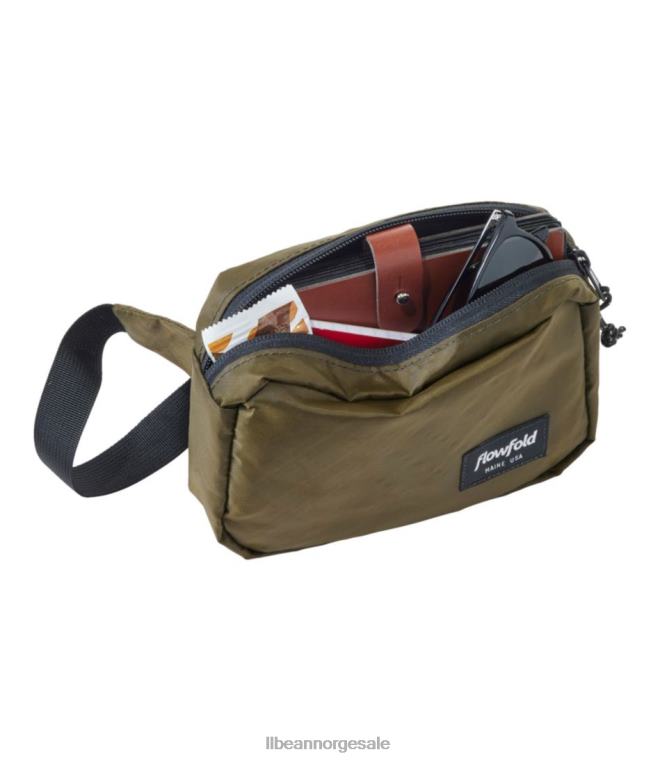 unisex flowfold explorer fanny pack 24VDH5292 L.L.Bean utendørs utstyr svart