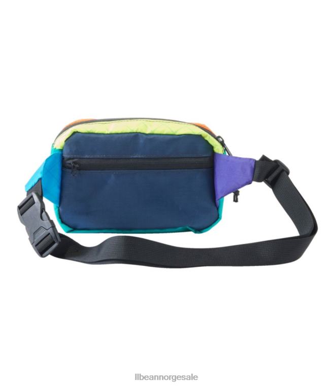 unisex flowfold explorer fanny pack multi 24VDH1595 L.L.Bean utendørs utstyr murstein rød multi