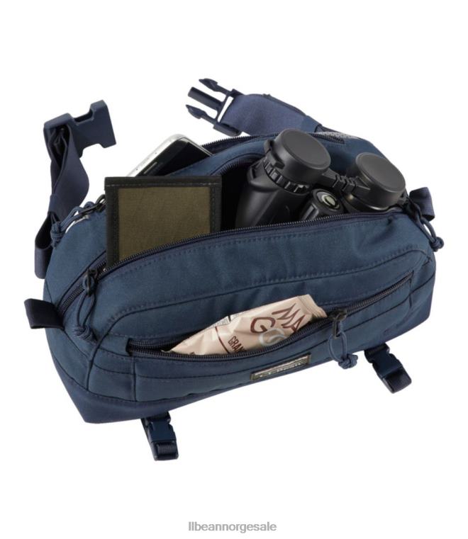 unisex kontinental midjepakke 24VDH1270 L.L.Bean utendørs utstyr svart
