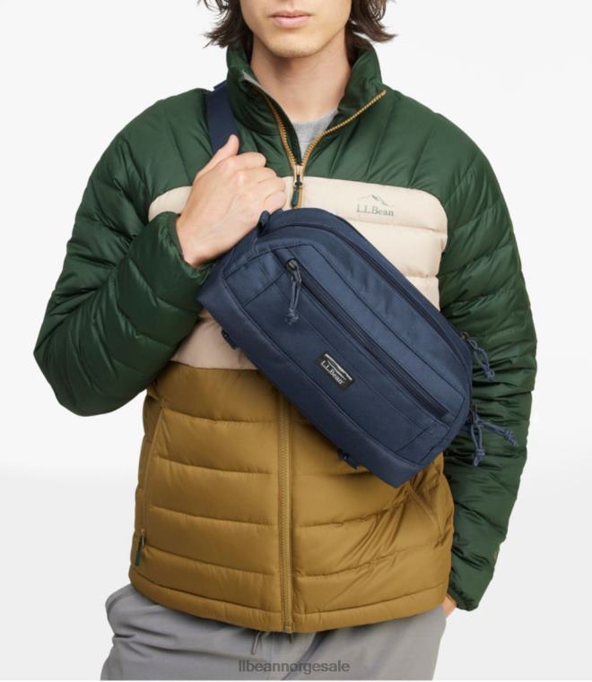 unisex kontinental midjepakke 24VDH1270 L.L.Bean utendørs utstyr svart
