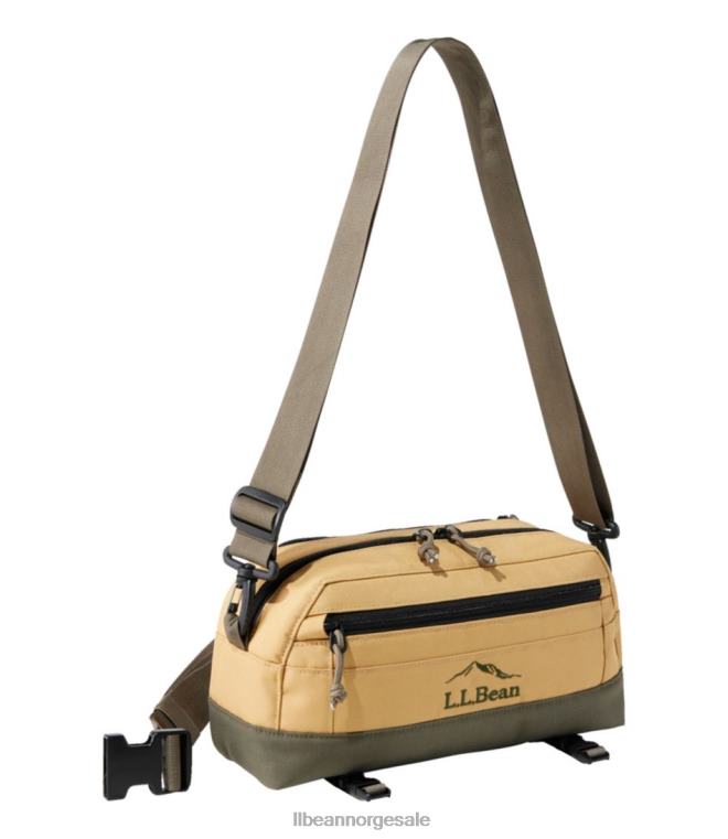 unisex kontinental midjepakke 24VDH5248 L.L.Bean utendørs utstyr britisk khaki/mose khaki