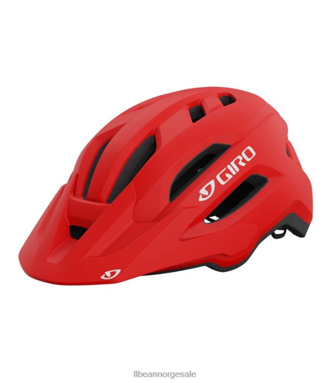 unisex giro fixture ii sykkelhjelm med mips 24VDH1702 L.L.Bean utendørs utstyr matt kant rød