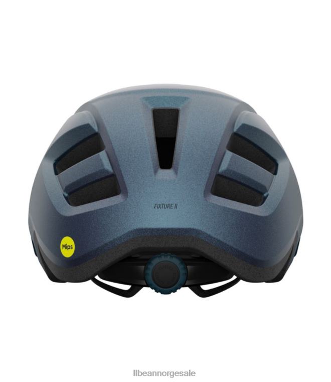 unisex giro fixture ii sykkelhjelm med mips 24VDH1811 L.L.Bean utendørs utstyr matt ano havn blå fade