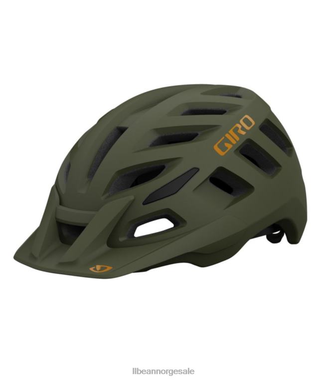 unisex giro radix terrengsykkelhjelm med mips 24VDH4049 L.L.Bean utendørs utstyr matt løypegrønn