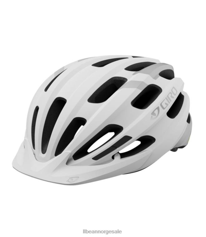 unisex giroregister sykkelhjelm 24VDH5303 L.L.Bean utendørs utstyr matt hvit
