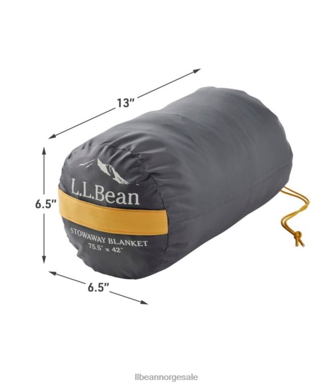 unisex blindpassasjerteppe 24VDH1229 L.L.Bean utendørs utstyr varmt gull