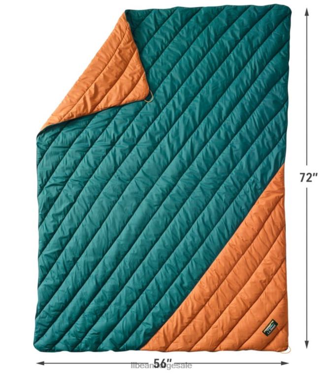 unisex fjell klassisk leirteppe 24VDH1263 L.L.Bean utendørs utstyr canyon kobber/gran