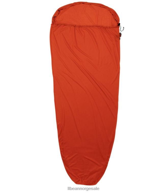 unisex hav til toppreaktor ekstrem termolitt soveposeforing 24VDH1701 L.L.Bean utendørs utstyr oransje