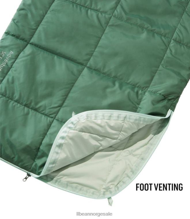unisex adventure 50 sovepose 24VDH1427 L.L.Bean utendørs utstyr leirgrønt