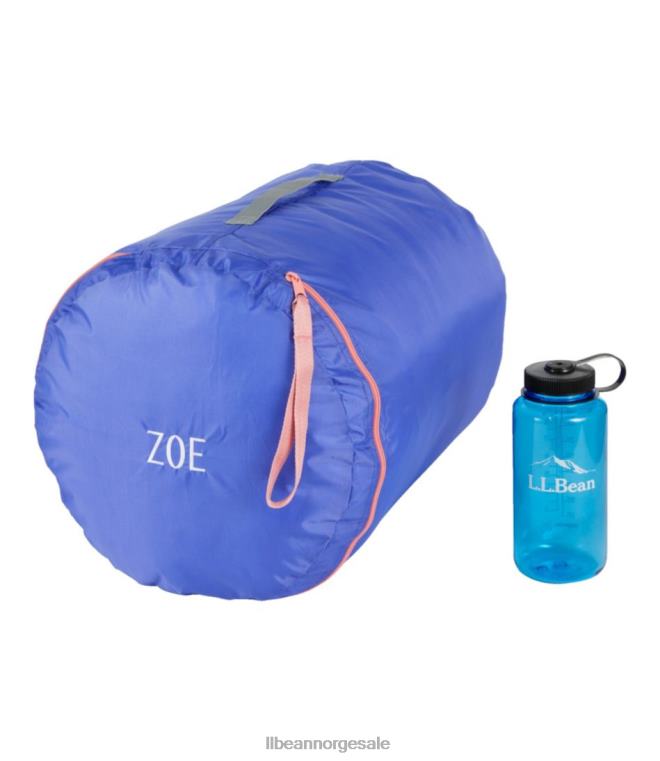 unisex camp sovepose bomullsblanding fôret 40 grader fahrenheit 24VDH3891 L.L.Bean utendørs utstyr periwinkle himmel
