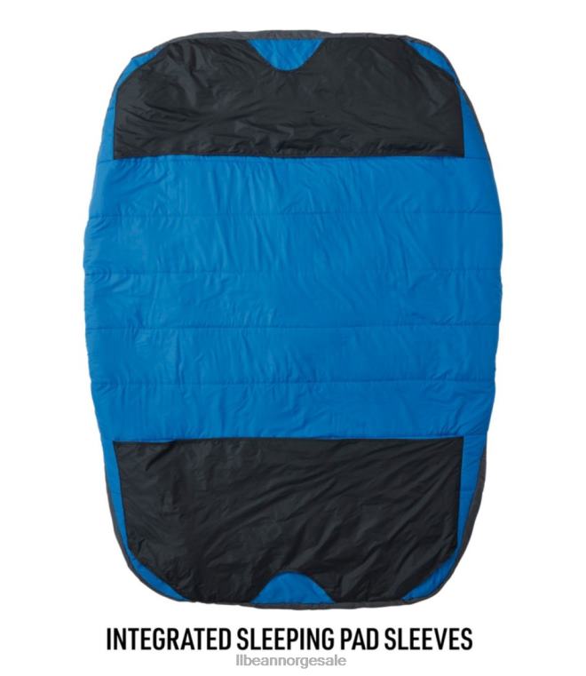 unisex eventyr sovepose 30 dobbel 24VDH1418 L.L.Bean utendørs utstyr sprø lapis