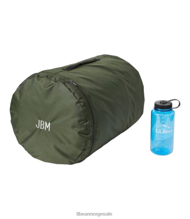 unisex flanell foret leir sovepose 24VDH3894 L.L.Bean utendørs utstyr lys marineblå/kjole gordon