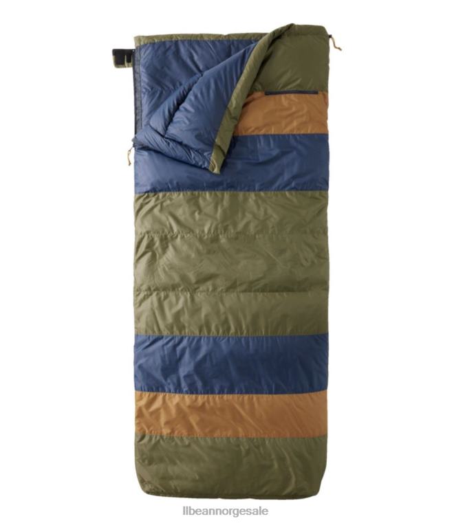 unisex mountain classic down camp sovepose 24VDH1506 L.L.Bean utendørs utstyr taregrønn/sadel