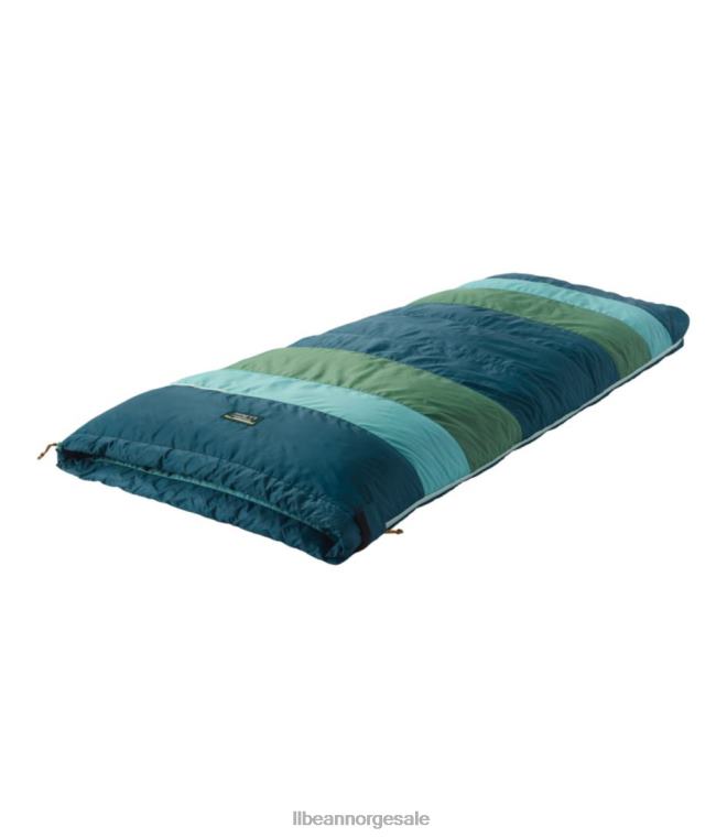 unisex mountain classic down camp sovepose 24VDH1506 L.L.Bean utendørs utstyr taregrønn/sadel