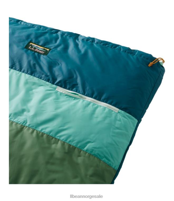 unisex mountain classic down camp sovepose 24VDH1506 L.L.Bean utendørs utstyr taregrønn/sadel
