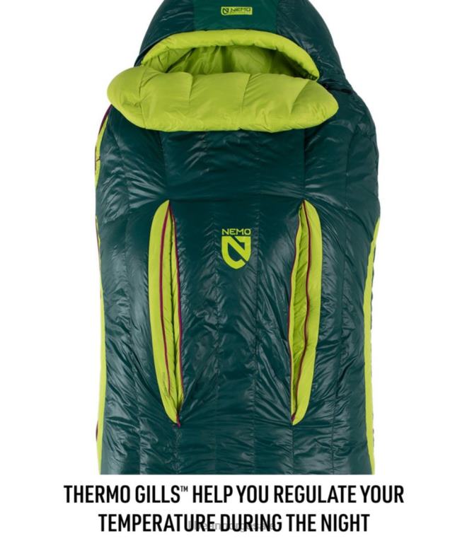 unisex nemo disco sovepose 24VDH1549 L.L.Bean utendørs utstyr electra/stjernebelyst rygg