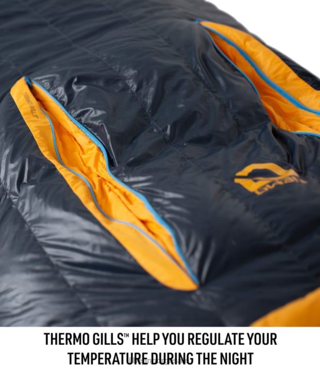 unisex nemo disco sovepose 24VDH1648 L.L.Bean utendørs utstyr fakkel/stormfull natt
